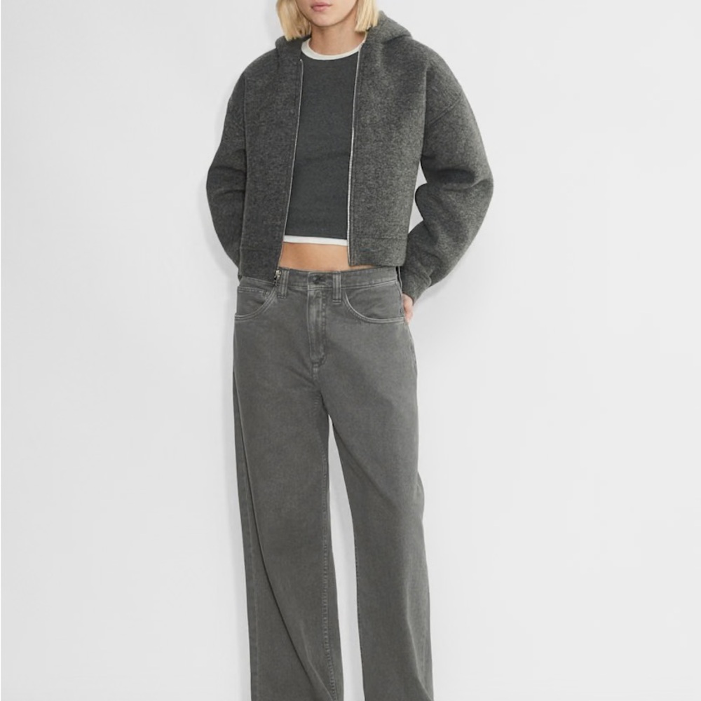 TNA Champ bomber in heather charcoal